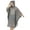Gray, variant on Oversized EVA Raincoat Windproof Rainwear Hiking Gear For Outdoor Enthusiasts Raincoat EVA Waterproof Rainwear Outdoor Gear Oversized Hooded Rainsuit