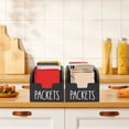 thumbnail image 6 of YWIYIUD 1PC Seasoning Packet Organizer, Pantry Organizer, FoodPacket Storage Organizers, Modern Farmhouse Kitchen Organization forFood, Farmhouse Kitchen Organization 11x5x5inch, 6 of 9