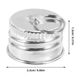 thumbnail image 2 of OHOIOLLA 12Ud Tapas De Aluminio Para Lámparas Y De Vidrio Con Y Resistente, 2 of 7