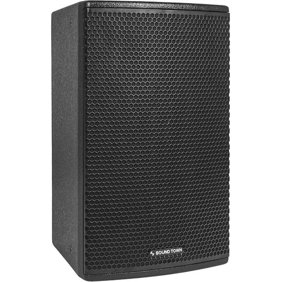Sound Town CARME Series 12" 700W 2-Way Professional PA DJ Speaker, Black with Titanium Driver, Birch Plywood for Installation, Live Sound, Karaoke, Bar, Church (CARME-112BG3)