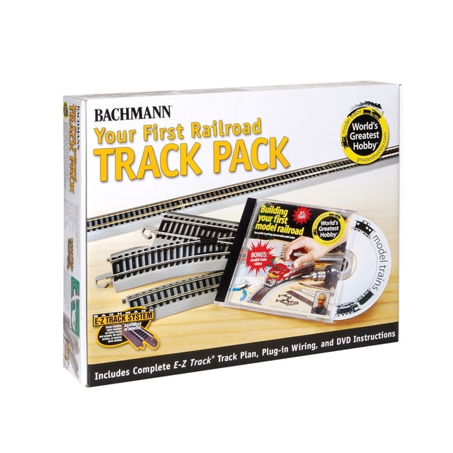 Bachmann Trains 44596 HO Scale Nickel Silver First Railroad Track Pack