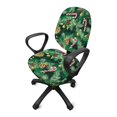 thumbnail image 5 of Chririnla Christmas Candy Cane Print Desk Chair Cover, 2 Pcs Office Chair Covers Stretch Comfy Computer Chair Protective Cover for Gaming Chair, 5 of 8