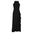 thumbnail image 3 of Paiwinds Women's High Neck Split Bodycon Evening Long Dress, Women Evening Party Dress", 3 of 4