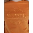 thumbnail image 2 of Rebrand Crewneck - Orange - Large, 2 of 2