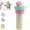 C, variant on Automatic Cat Toy, Electric Cat Teaser Launcher with Telescopic Rope & Plush Ball for Indoor Cats, Exercise, Hunting and Interactive Play