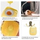 thumbnail image 3 of Juego de 2 cepillos de baño de silicona suave para perros con dispensador de champú y cepillo de masaje para cachorros, 3 of 5