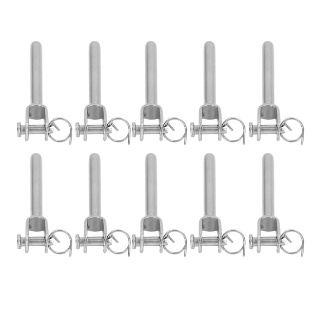 Cable Railing Hardware,10 Pcs Jaw Swage Jaw Rope Fitting Jaw Swage End ...