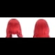 thumbnail image 4 of Peluca de disfraz roja de cobre rizada larga, pelucas de sirena rojas de 80 cm para niñas, peluca roja con ondas rizadas, clips para disfraz de Halloween, 4 of 5