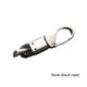 thumbnail image 5 of Sidaley LLavero de coche, soporte de llavero de aleación de Zinc, cuerda trenzada portátil para vehículo de motocicleta, colgante giratorio de 360 Automoción decorativa y accesorios Negro Sidaley VI016841-01, 5 of 6