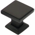 thumbnail image 3 of 992SN 1-3/8" Modern Square Cabinet Knob Satin Nickel Finish, 3 of 6