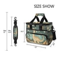 thumbnail image 3 of FORMRS Insulated Cooler Bag 24 Cans Capacity Soft Leakproof Lunch Box with Side Pockets, Dinosaur with Stars, 3 of 7