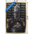 thumbnail image 3 of Star Wars: The Mandalorian Season 3 - Yes Wall Poster, 22.375" x 34" Framed, 3 of 5