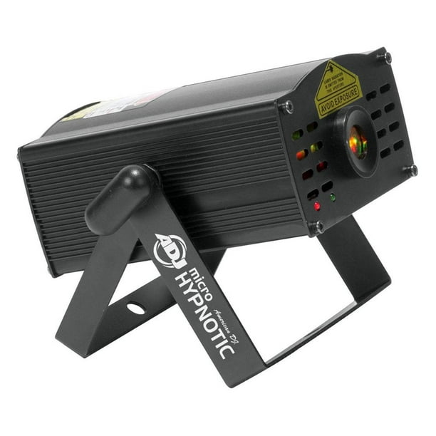 American DJ Supply Micro Hypnotic Unique Mini Laser That Projects Red and Green "Web Type" Patterns
