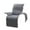 Gray, variant on Shipiny 21.65x76.77in Velvet Recliner Chair Cover, Nonslip Recliner Sofa Covers with Elastic Straps, Furniture Protector Beige for Home Living Room, Gray