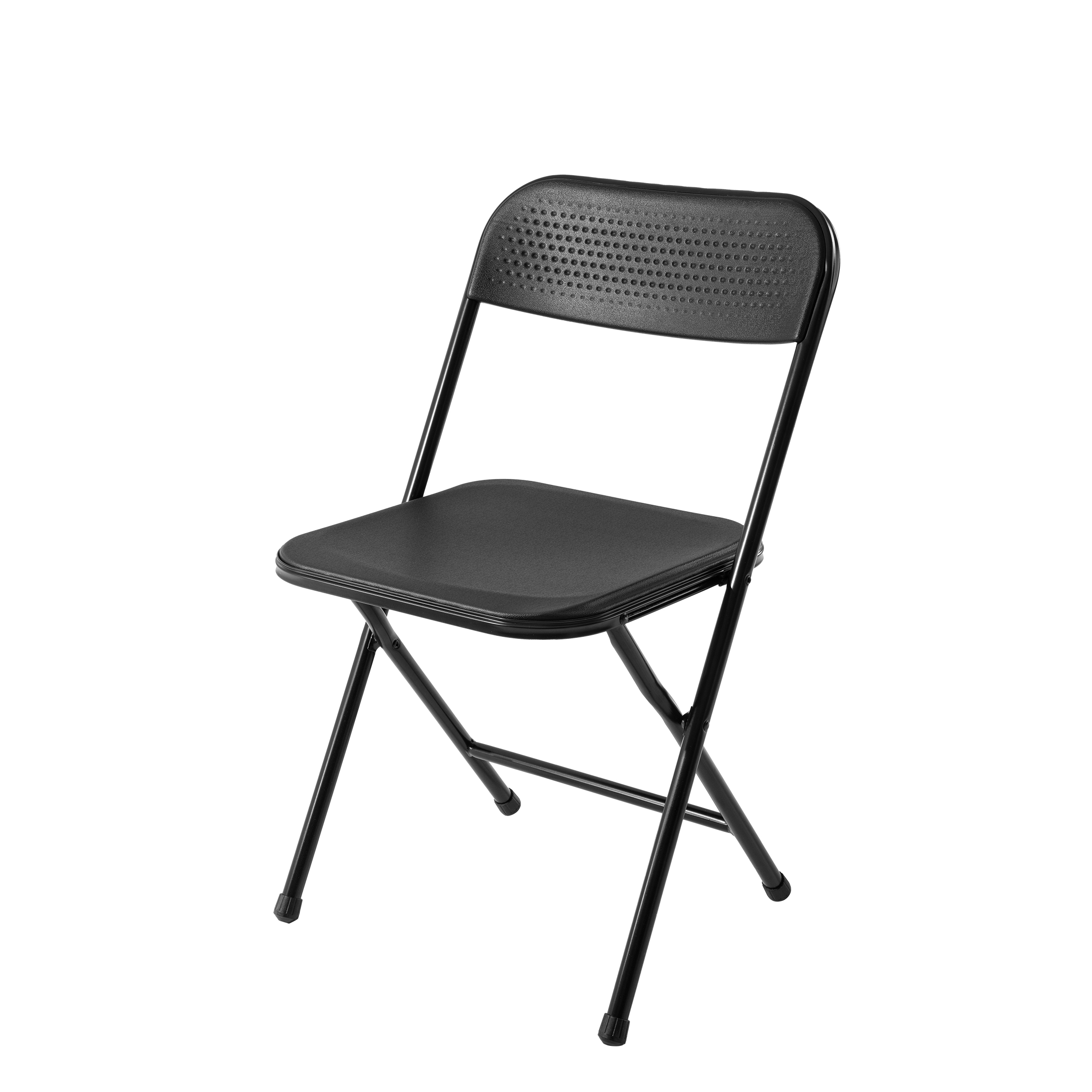 Mainstays Banquet Folding Chairs Set of 6, Black photo 2