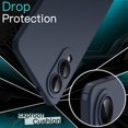 thumbnail image 4 of Baomifa-étui Ajusté pour Samsung Galaxy S25 Edge, Protection Complète de l'Objectif de la Caméra, Étui de Téléphone Fine en TPU Souple avec Finition Mate, Antichoc (Bleu Foncé), 4 of 4