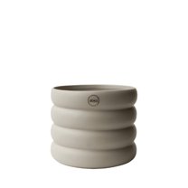 BIDK Home Medium Mud Mole Planter - 6.5" - Beige