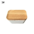 thumbnail image 2 of Hevirgo Large Airtight Butter Food Storage Freshness Keeper Dish Container Holder Box, 2 of 8