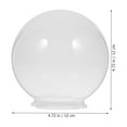 thumbnail image 6 of HERFIER Globe Light Cover Acrylic Lamp Protector Acrylic Outdoor Lamp Shade Light Cover Accessory 4.72x4.72x2.75in, 6 of 8