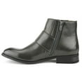 thumbnail image 3 of Majestic Men's 76355 Tall Leather Lined Monkstrap Dress Boots, 3 of 6