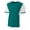 TEAL/ WHITE, variant on A4 Premier Soccer Jersey For Men in Teal White | N3017