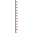 thumbnail image 3 of Ekena Millwork 47"H x 3/8"T Casablanca Adjustable Wood Decorative Slat Wall Panel Kit, Alder (contains 30 Slats + 1 Straight Edge Starter Slat), 3 of 16