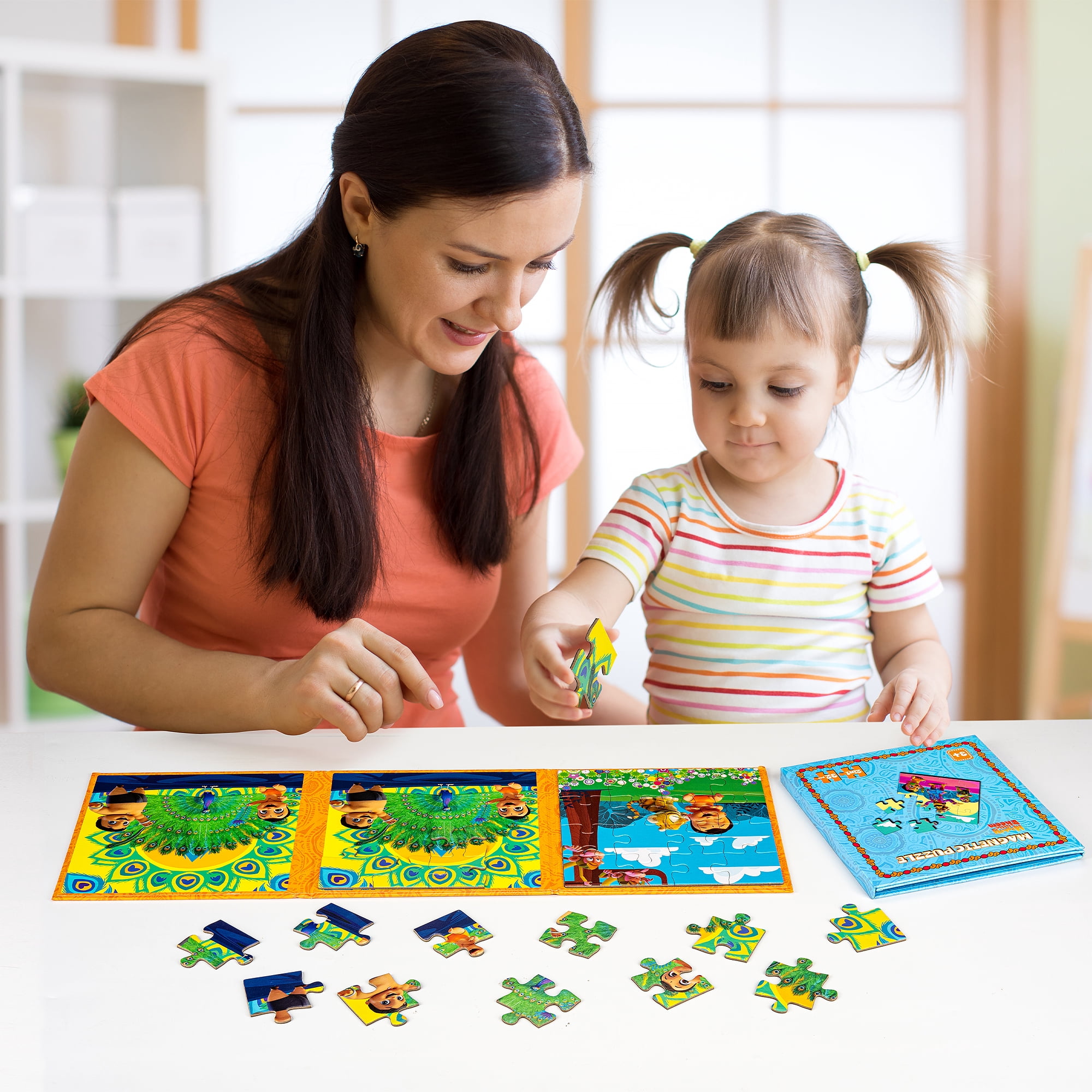 Mighty Little Bheem- Magnetic Puzzle- 2 Pack