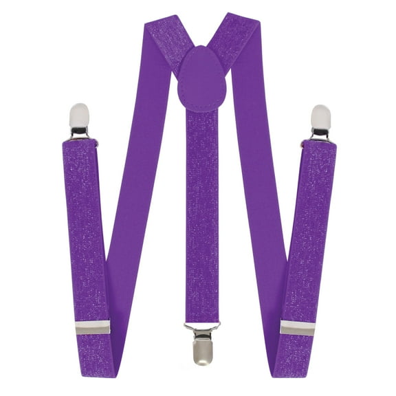 UNDERWRAPS Adults Sexy Purple Suspenders - Suspenders for Men and Women, Unisex Suspenders, Boys and Girls Accessories, Halloween Fashion Outfit Gifts (OS)