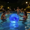 thumbnail image 5 of LED Light Up Beach Ball 40cm Glowing Floating Pool Toy Waterproof PVC Inflatable Sphere for Night Swimming Party Outdoor Indoor Dark Games Summer Backyard Activities, 5 of 6