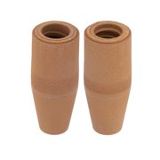 Walter Welding Nozzle 2pc Set - 3/8in Diameter Pre-Coated Ceramic E-Weld Nozzles
