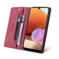 thumbnail image 1 of TECH CIRCLE For Samsung Galaxy A32 4G, Leather Wallet Case with RFID Blocking Card Holder Flip Case Shockproof Kickstand Protection Cover For Samsung Galaxy A32 4G,Red, 1 of 5