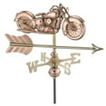 thumbnail image 1 of Good Directions 8846PAG Motorcycle With Arrow Garden Weathervane - Pure Copper With Garden Pole, 1 of 1