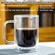 thumbnail image 2 of Taza de café Aquach de vidrio de doble pared 350 ml, 2 of 6