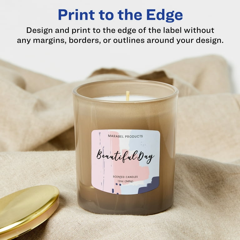 Personalized Label Printing For Candles - Labelsuae