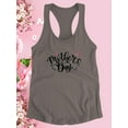 thumbnail image 3 of Mothers Day Cute Text Heart Racerback Tank Women -Image by Shutterstock, Female Small, 3 of 4