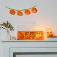 thumbnail image 3 of Northlight 17" Happy Halloween Black Bat Metal Wall Sign, 3 of 6