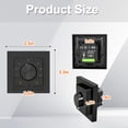 thumbnail image 2 of HEATIT Thermostat for Floor Heating, Manual Non-Programmable Electric Floor Heating Thermostat, Wide Voltage 100V-240V, 2 of 8