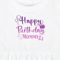 thumbnail image 4 of Inktastic Purple Happy Birthday Mommy Girls Baby Dress, 4 of 5