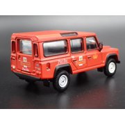 Open Box LAND ROVER DEFENDER 110 ROYAL MAIL POST BUS 1/64 SCALE DIORAMA DIECAST MODEL CAR