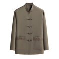 thumbnail image 5 of Men's underwear Dark Suit Buttons Suit Tuxedo Rentals Jacket And Pant Set for Men Men Fashion Dress Tie Set Big And Tall Suits Custom Jackets for 3 Button Mens Letter Printed Round Green 2XL, 5 of 5