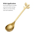thumbnail image 4 of Matsuzay Juego de cucharas de postre de 12 piezas Disfrute de dulces con estos utensilios de acero inoxidable Tenedores de postre Cocina y Comedor, 4 of 6