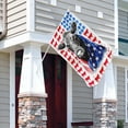 thumbnail image 4 of Flagwix American Flag Black Angus Cattle Celebrate Fourth Of July Independence Day Flag Polyester Double-sided Printed House Flag, 4 of 5