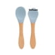 thumbnail image 1 of Juego de cuencos de alimentación de bebé de silicona resistente al calor, ocho piezas con ventosa, utensilios integrados para bebés y bebés, 1 of 5