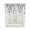 Gray White, variant on Grey Eucalyptus Leaves Swag Valances for Windows, Summer Farmhouse Leaf Rod Pocket Sheer Valances for Small Windows, Swag Toppers Light Filtering for Kitchen Living Room 2 Panels 28''x36''