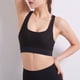 thumbnail image 4 of TFixol Sujetador deportivo para mujer con tirantes cruzados, Tops cortos acolchados de malla, transpirables, 4 of 8