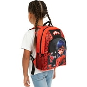 Miraculous Ladybug Girls Backpack Red One Size