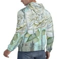 thumbnail image 6 of Lsque Vintage Rose1 Pattern Casual Men's Hoodie,Hooded Sweatshirt with Kangaroo Pocket,Pullover Hoodie-3X-Large, 6 of 7
