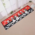 thumbnail image 2 of 2 Piece Non Slip Kitchen Mat Rubber Backing Doormat Runner Rug Set, Patisserie (19"x59"+19"x31"), 2 of 5