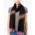 thumbnail image 2 of Collection XIIX Foulard Pop Of Broderie (Noir), 2 of 3