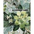 thumbnail image 5 of Pack of 2 Outdoor Pillow Covers, Summer Flowers Eucalyptus Plants Glass Vase Sage Green Striped Waterproof Square Throw Pillowcase Cushion Decorative Pillow Covers for Couch Patio Tent, 18x18 in, 5 of 6